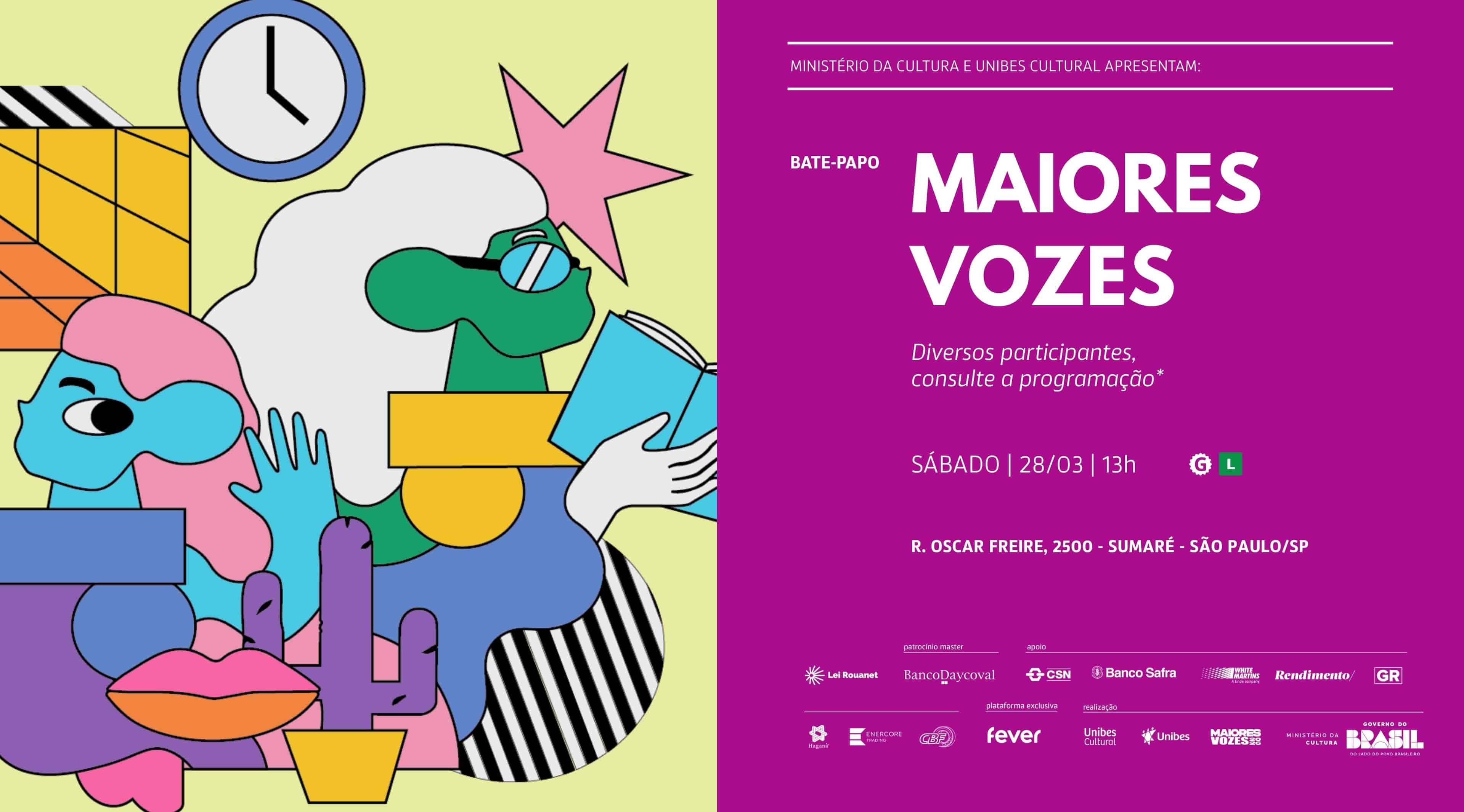 Imagem do evento Seminário Maiores Vozes