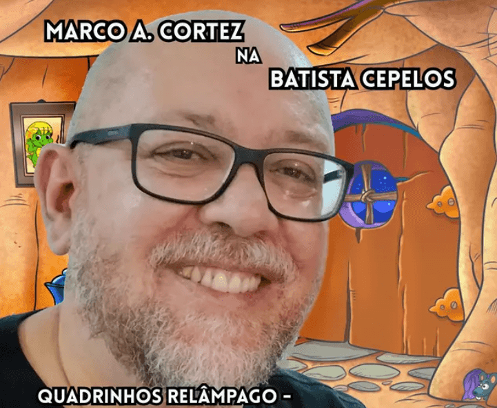 Imagem do evento Oficina de Arte e Quadrinhos Relâmpago com Marco Cortez